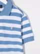 Ralph Lauren Kids stripe-print logo polo shirt