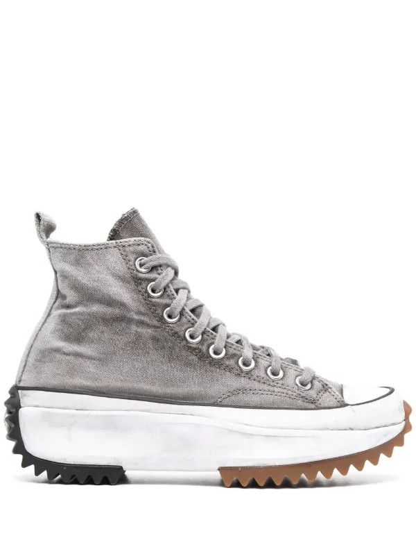 grey hike converse