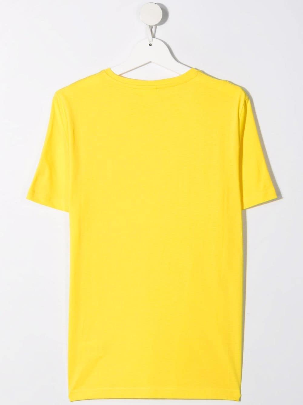 Shop Bosswear Teen Photograph-print Cotton T-shirt In Yellow