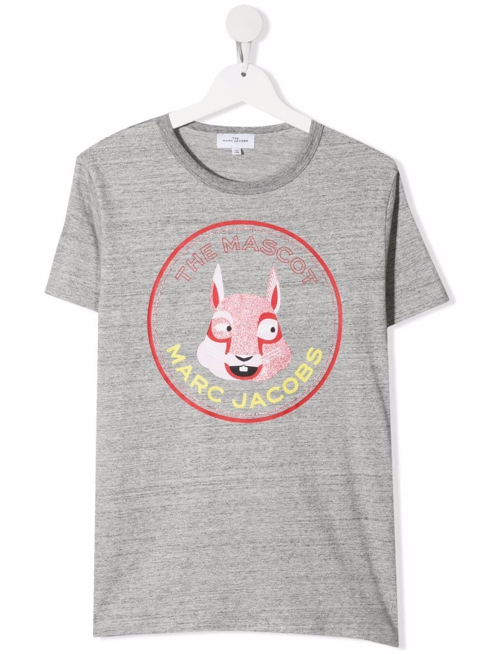 The Marc Jacobs Teen Graphic-print Cotton T-shirt In 灰色