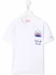 Image 1 of Mc2 Saint Barth Kids shark-print embroidered-logo T-Shirt