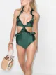 Immagine 2 di ZIMMERMANN Costume intero Estelle con ruches