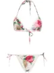 Image 1 of ZIMMERMANN Mae floral-print bikini set