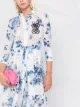 Giambattista Valli floral-print shirt dress