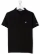 Image 1 of Calvin Klein Kids embroidered logo polo shirt