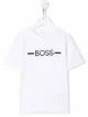 Image 1 of BOSS Kidswear logo-print cotton T-Shirt