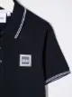 BOSS Kidswear logo-patch polo shirt