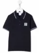 Image 1 of BOSS Kidswear logo-patch polo shirt
