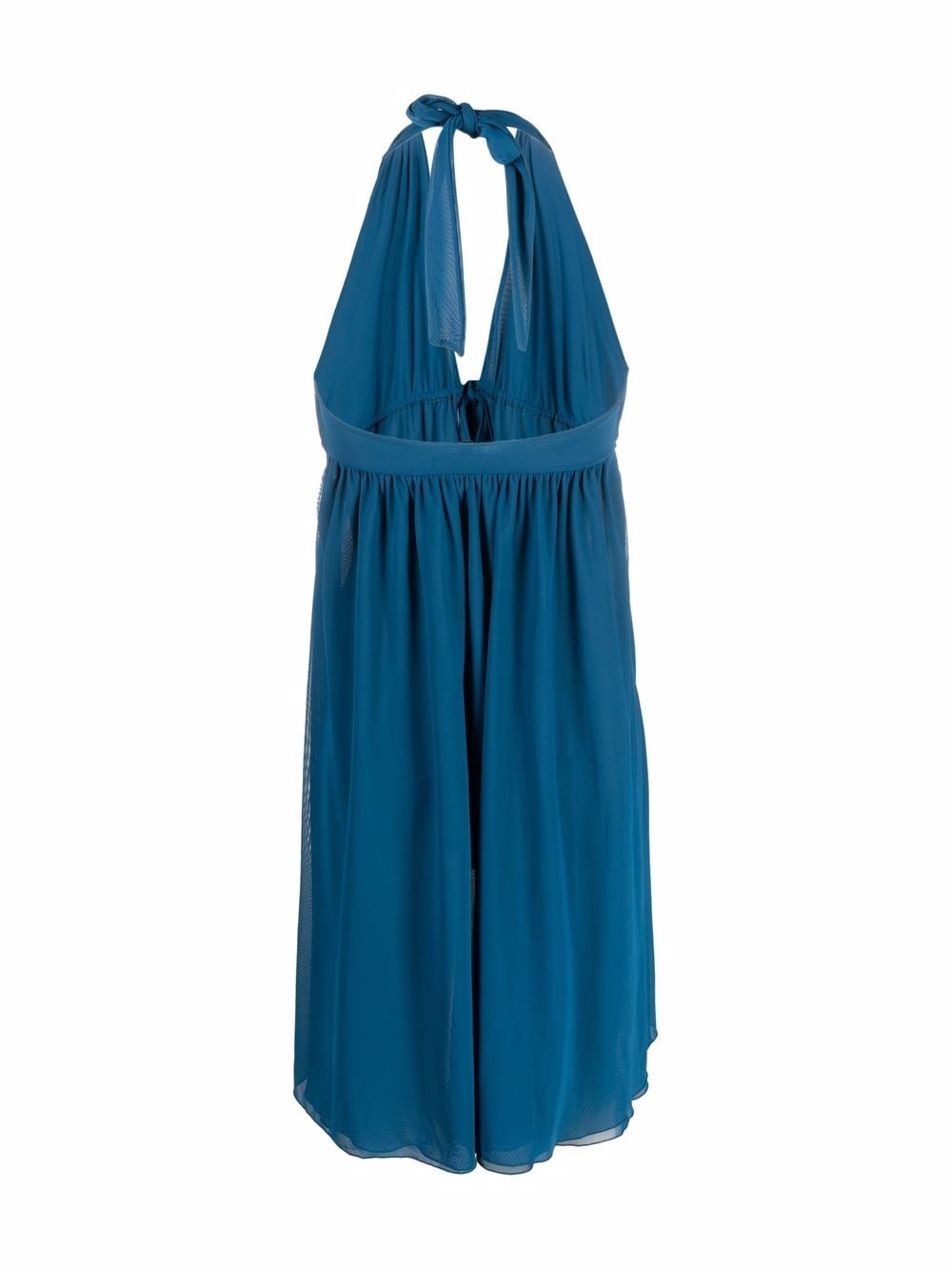фото Fisico пляжное платье миди с вырезом халтер