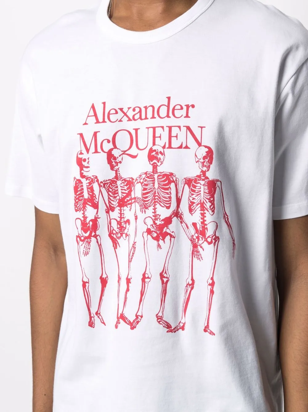 фото Alexander mcqueen футболка с принтом
