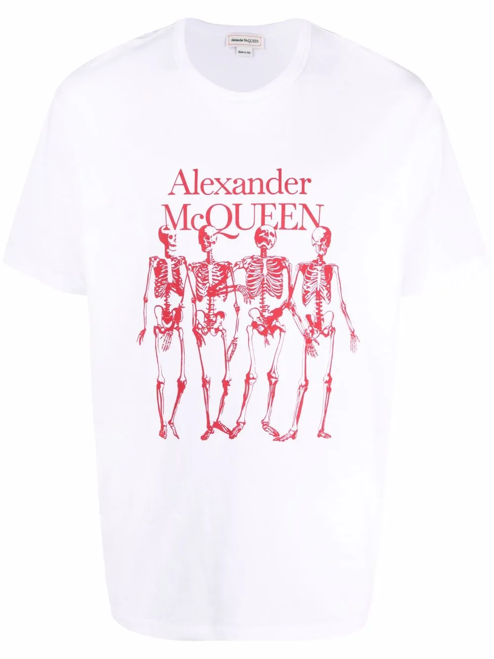 фото Alexander mcqueen футболка с принтом