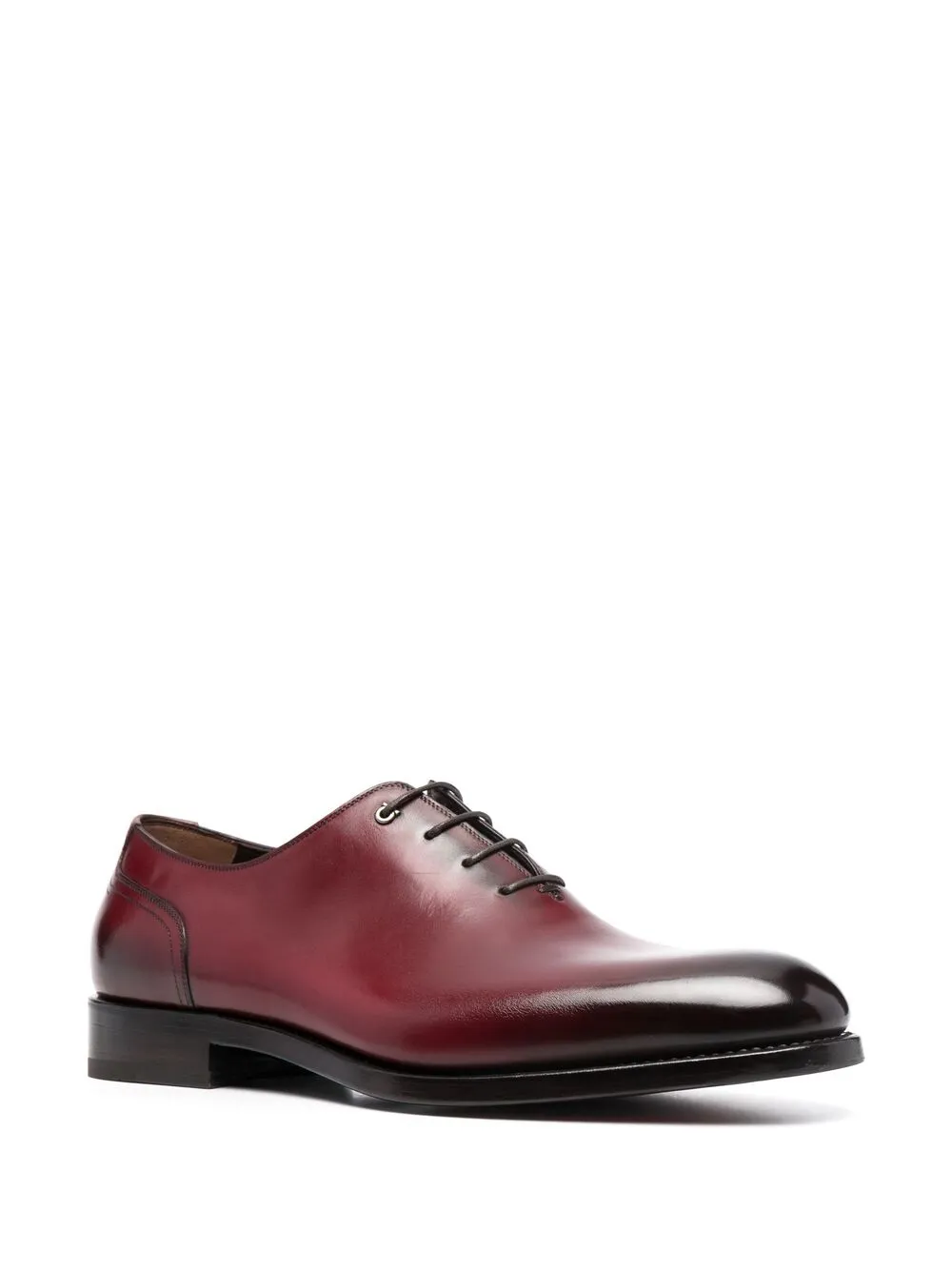 Ferragamo Oxford schoenen met geborsteld effect - Rood
