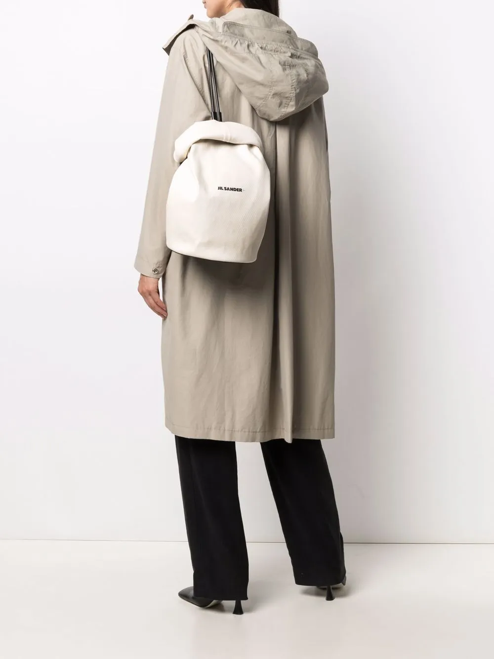 фото Jil sander рюкзак с логотипом