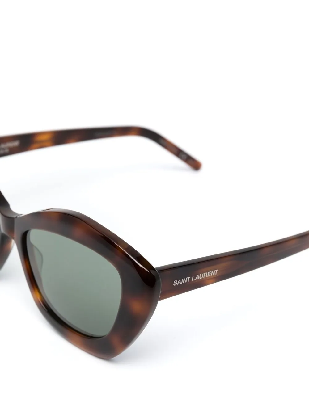 фото Saint laurent eyewear солнцезащитные очки в оправе 'кошачий глаз'