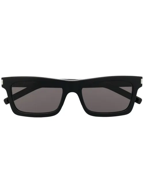 Lunettes de soleil à monture carrée - Saint Laurent Eyewear - Modalova