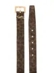 Saint Laurent animal-print monogram belt