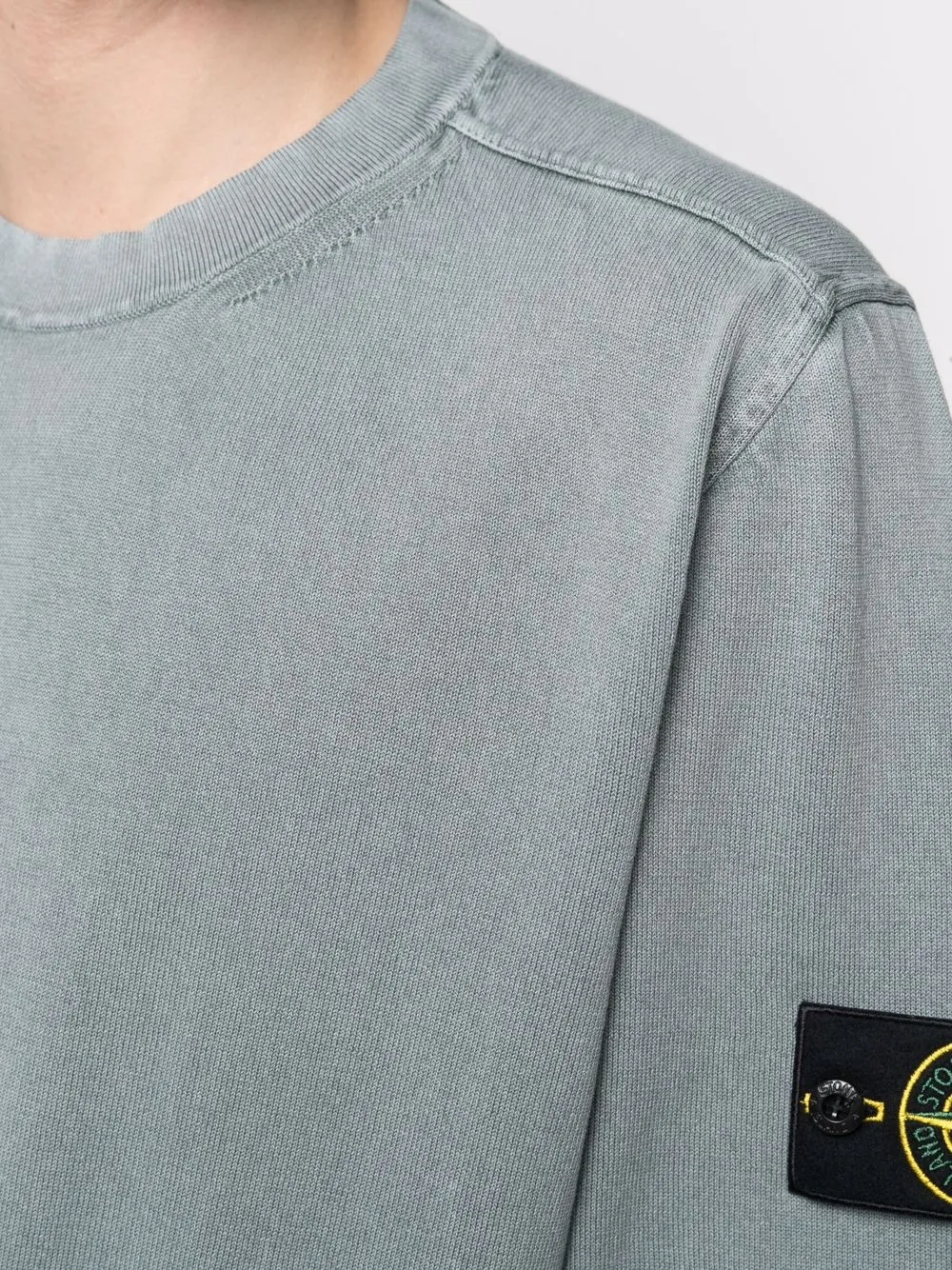 фото Stone island легкая куртка на молнии