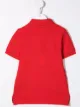 Image 2 of Tommy Hilfiger Junior logo tape short-sleeve polo shirt
