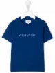 Image 1 of Woolrich Kids logo-print cotton T-Shirt