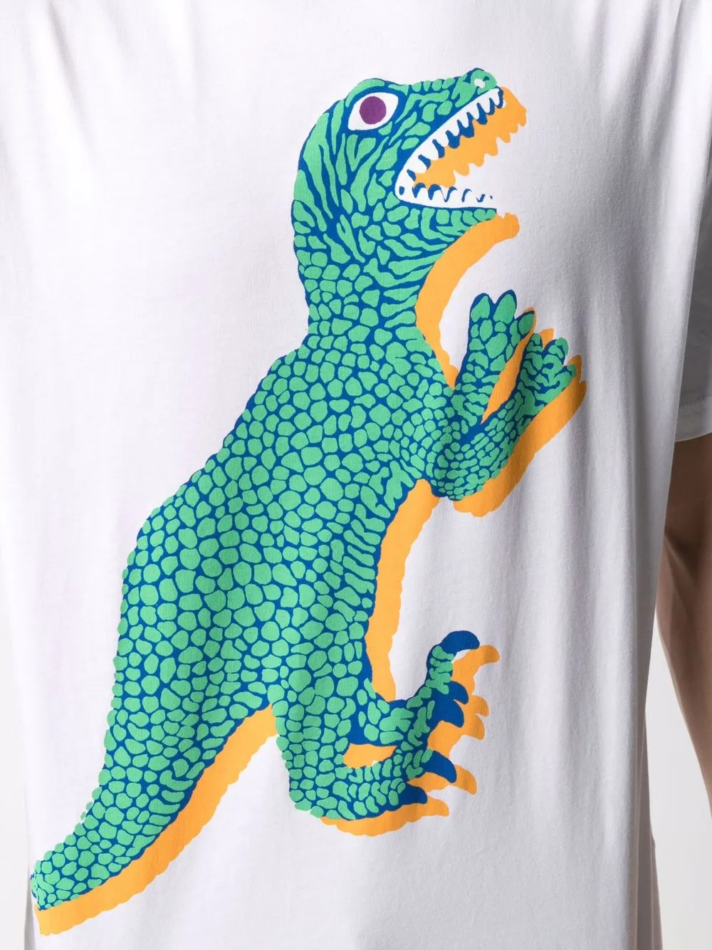 фото Paul smith футболка dinosaur с графичным принтом