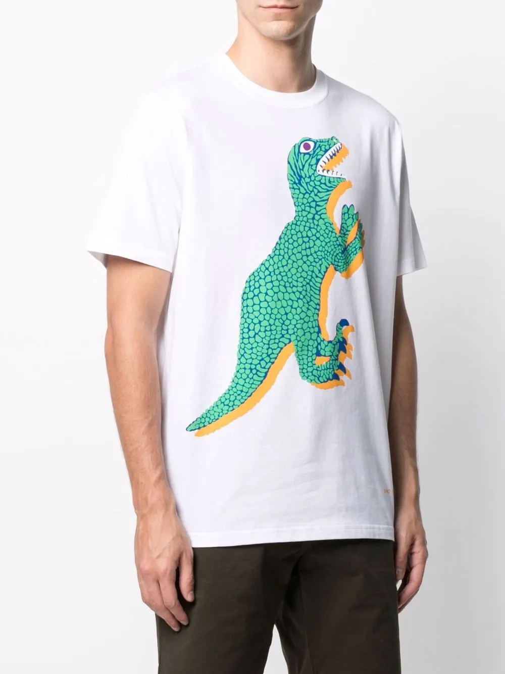 фото Paul smith футболка dinosaur с графичным принтом