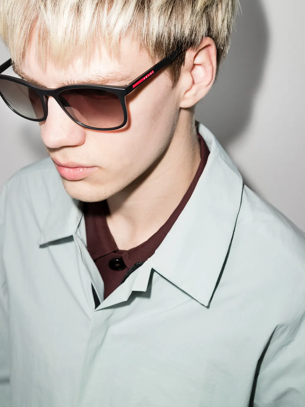 Prada Eyewear Linea Rossa square-frame sunglasses | Image 2