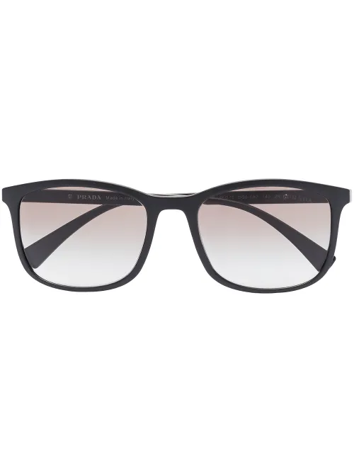 Lunettes de soleil Linea Rossa à monture carrée - Prada Eyewear - Modalova