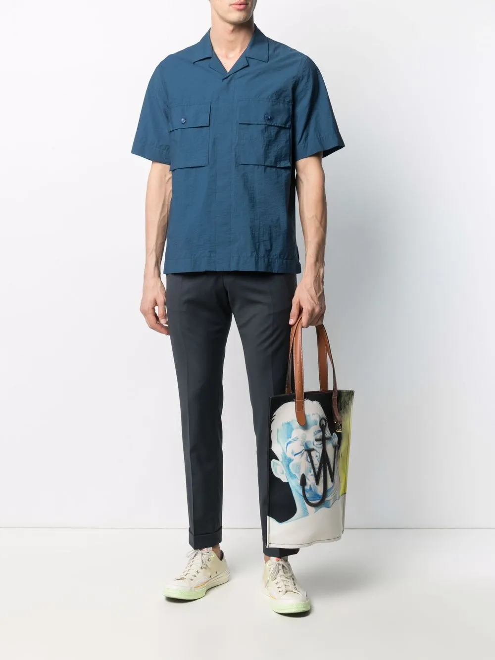 фото Paul smith рубашка с короткими рукавами и карманом