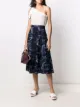Image 2 of Samantha Sung Zeller A-line midi skirt