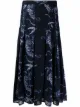 Image 1 of Samantha Sung Zeller A-line midi skirt