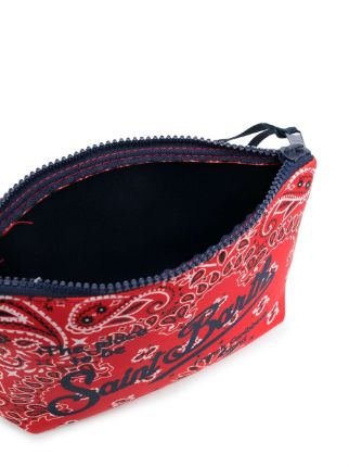 Aline paisley-print make-up bag展示图