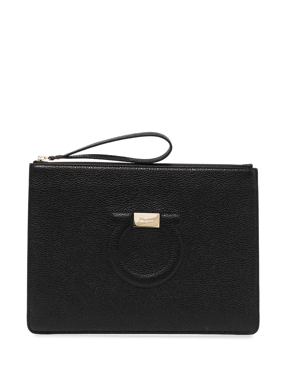 

Salvatore Ferragamo cartera Gancini - Negro