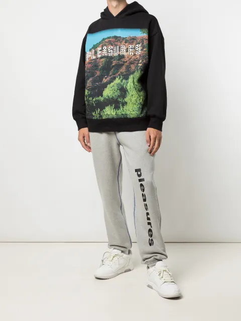 pleasures track pants
