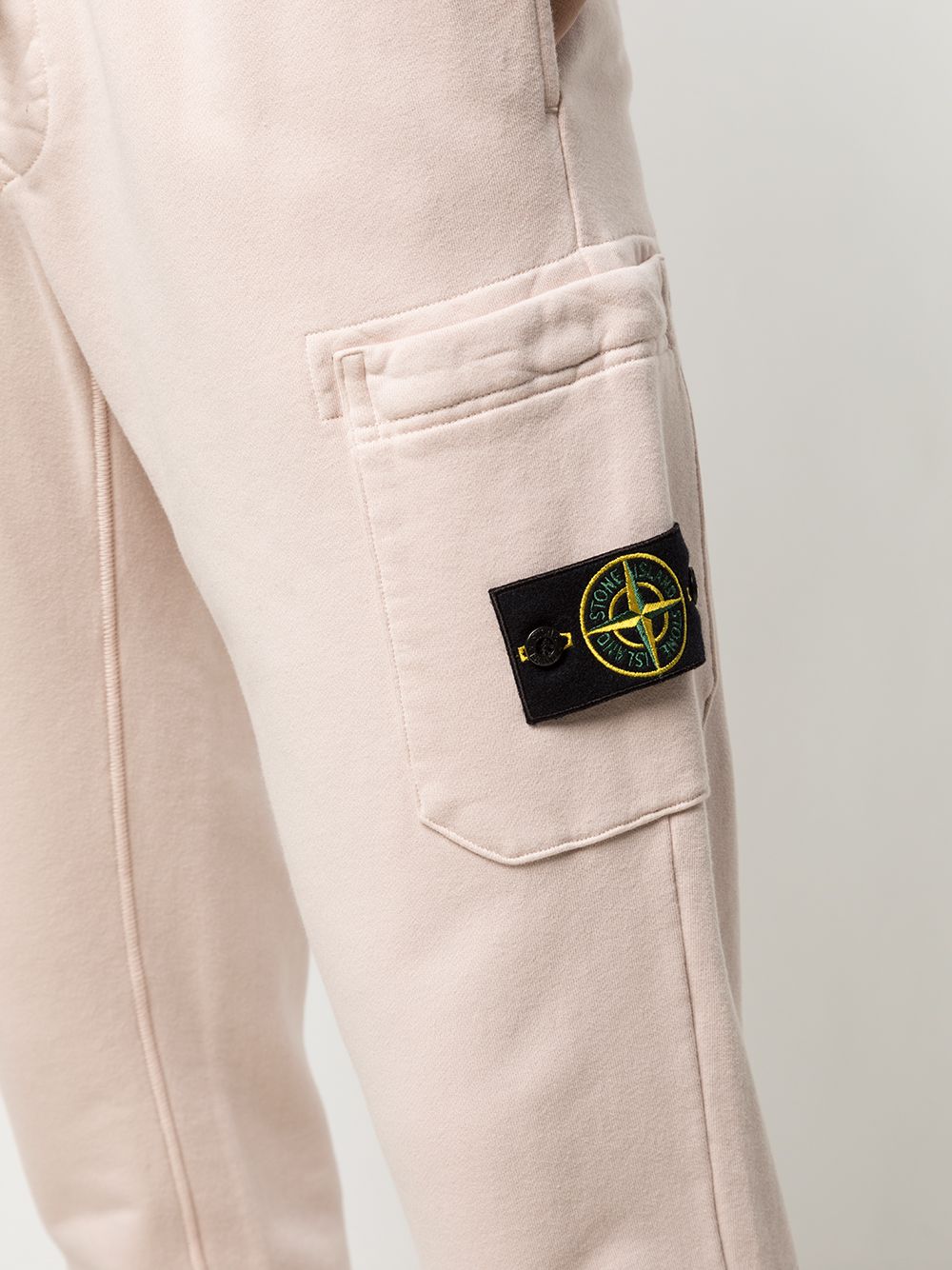 фото Stone island брюки карго с нашивкой-логотипом