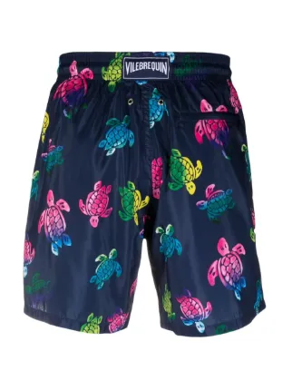 turtle-print swim shorts展示图