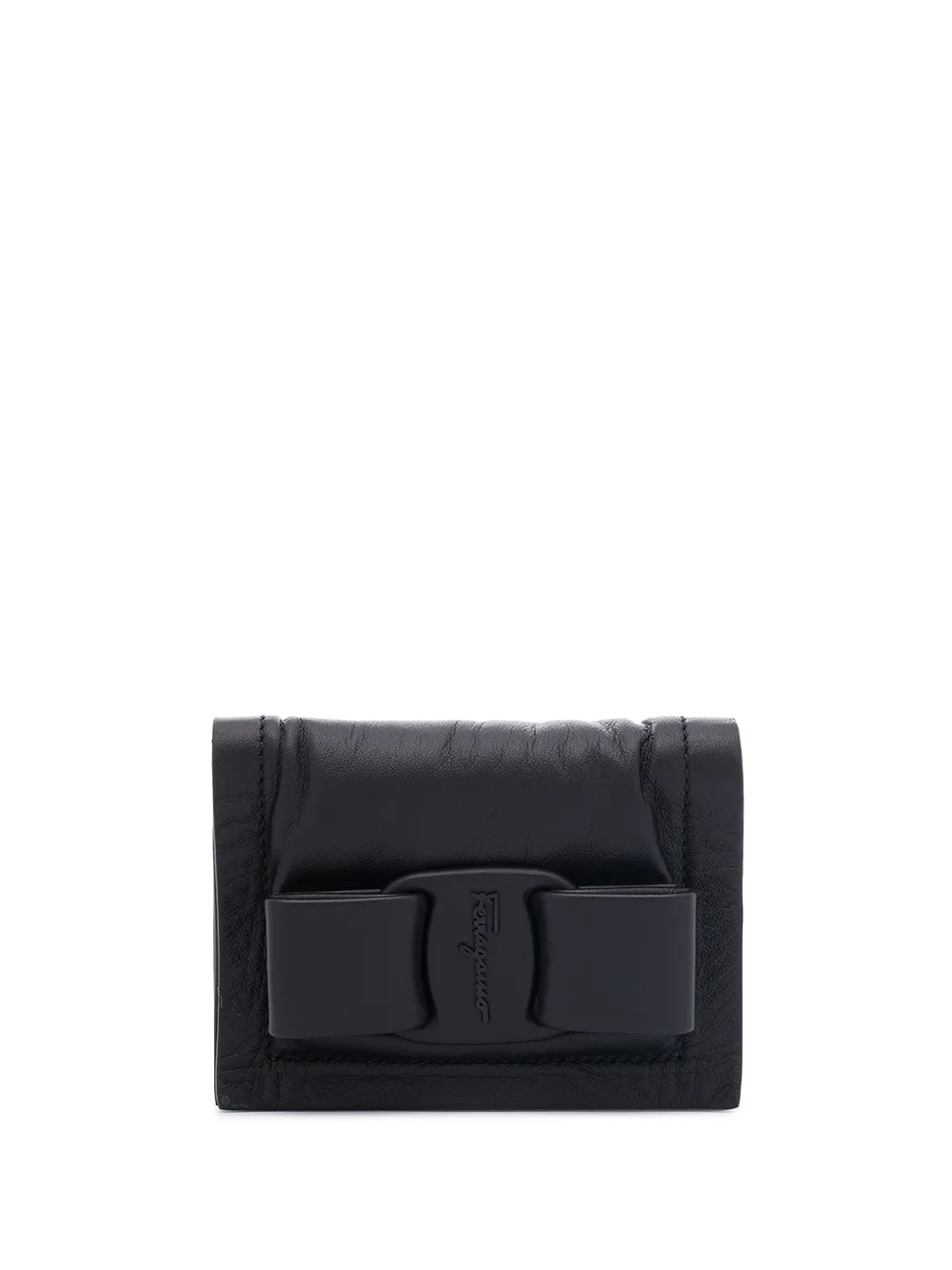 

Salvatore Ferragamo cartera con moño Vara - Negro