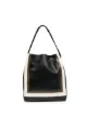 Image 1 of Jil Sander stripe-trim shoulder bag