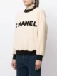Chanel Pre-Owned 1990s logo patch textured jumper