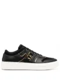 Ferragamo Borg logo low-top sneakers - Black