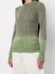 Raquel Allegra Horizon tie-dye cashmere sweater
