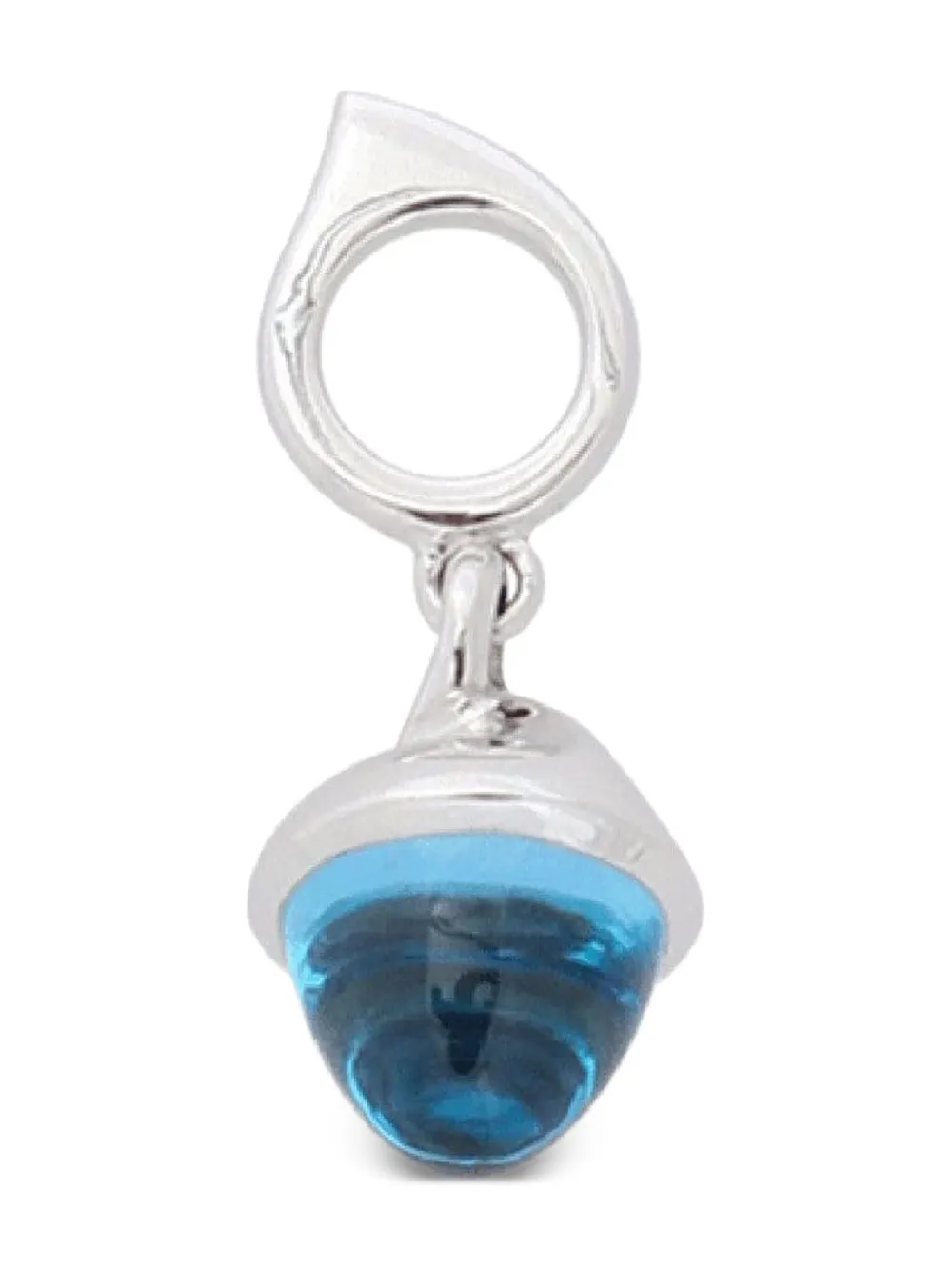 TAMARA COMOLLI 18K white gold Mikado Flamenco topaz pendant - シルバートーン TAMARA COMOLLI 18K white gold Mikado Flamenco topaz pendant - シルバートーン