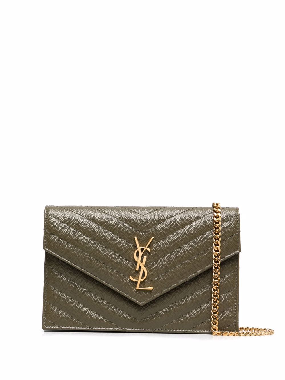 фото Saint laurent кошелек envelope с цепочкой