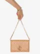 Jimmy Choo small Varenne embossed shoulder bag
