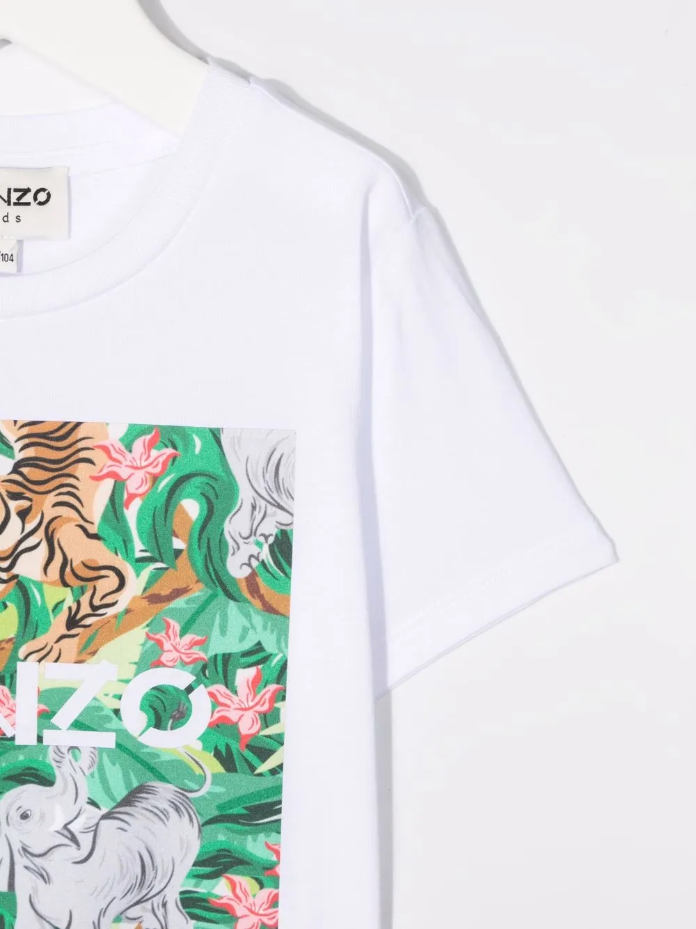 фото Kenzo kids футболка с принтом