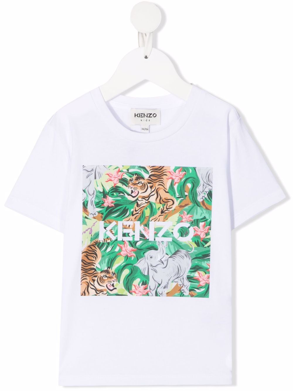 фото Kenzo kids футболка с принтом