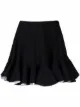 Image 1 of Versace A-line ruffled miniskirt