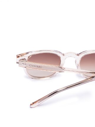 wayfarer transparent-frame sunglasses展示图