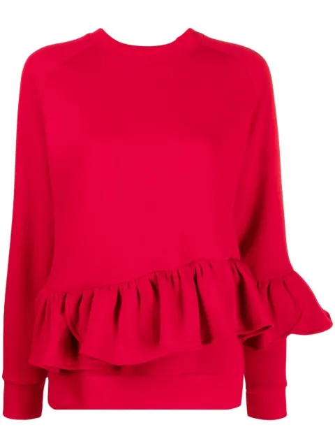 Atu Body Couture x Ioana Ciolacu long-sleeved ruffled sweatshirt