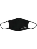 Ferragamo logo-print face mask - Black