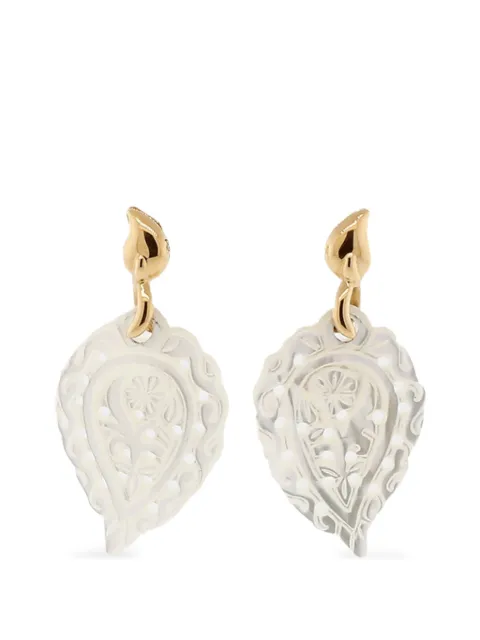 TAMARA COMOLLI India mother of pearl earrings